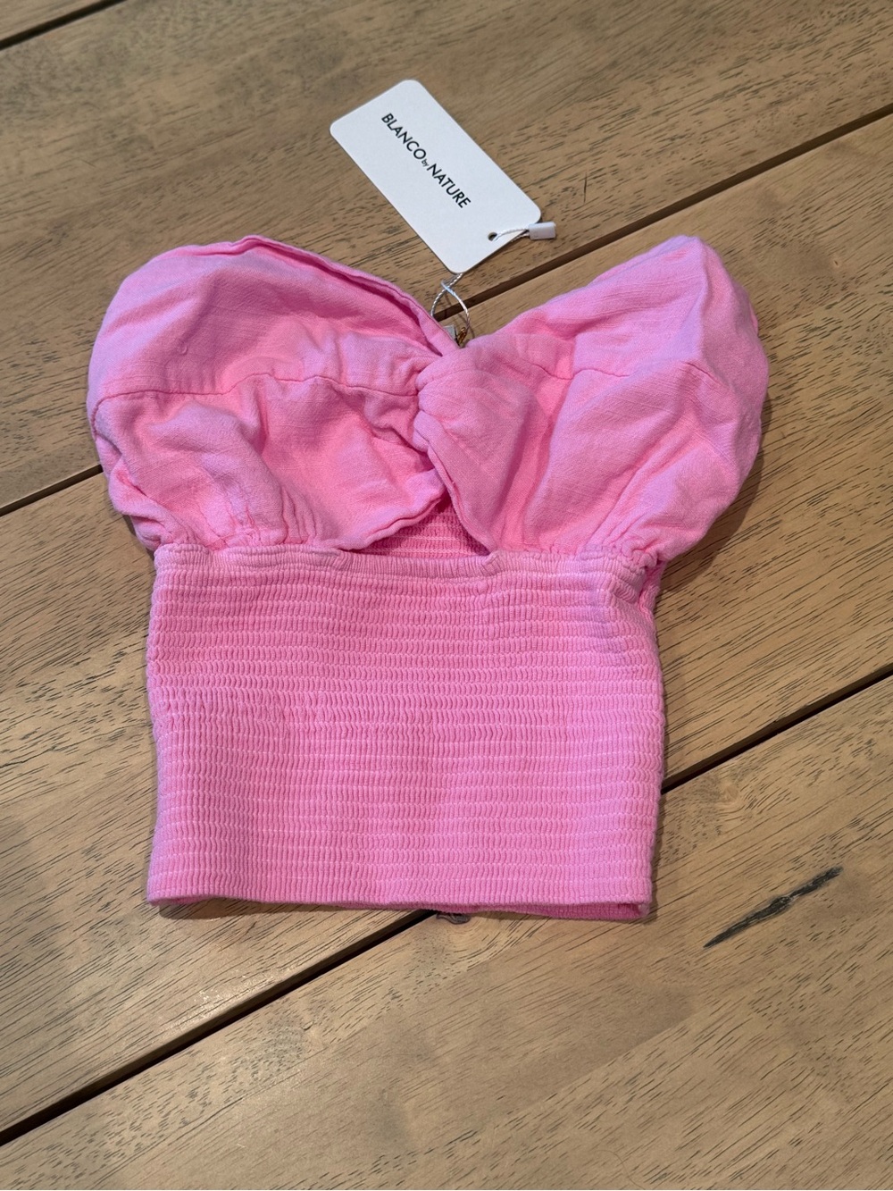 NEW WITH TAGS Blanco by Nature Meilani hot pink top